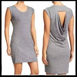 Athleta Charisma Dress in Heathered Gray, XL